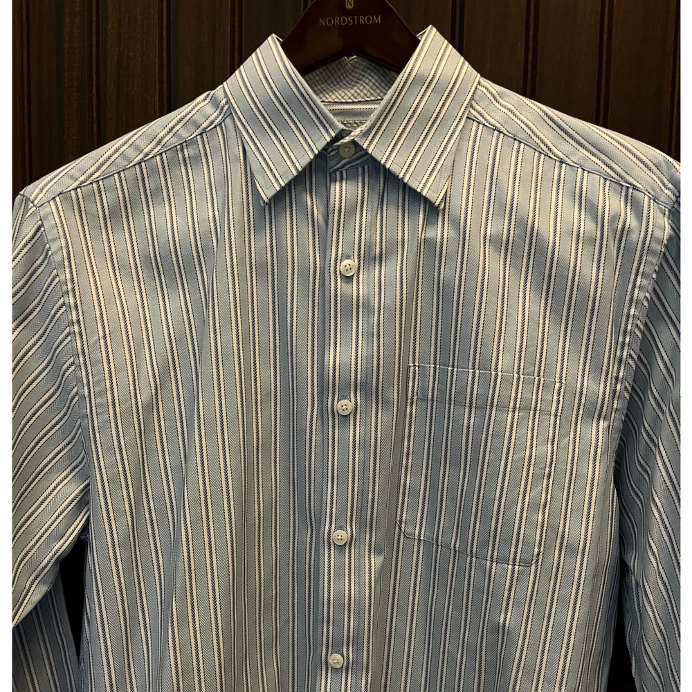 Johnston & Murphy Premium Tailored Fit Button Down